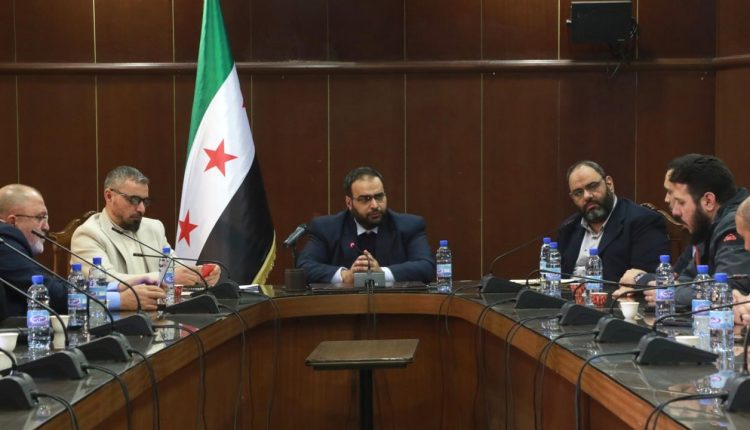 وزير الاقتصاد السوري يجتمع بعدد من الشركات والمنظمات لبحث خطط تنموية - وزارة الصناعة السورية