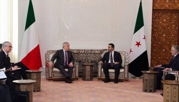 وفد إيطالي برئاسة وزير الخارجية انطونيو تاياني في دمشق – جريدة الوطن