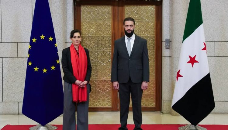الشرع مع المفوضة الأوربية المكلفة بإدارة الأزمات - متداول