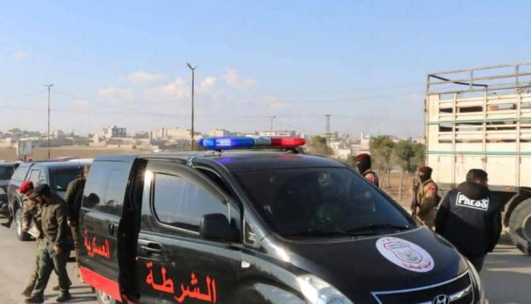 رتل للشرطة العسكرية التابعة لإدارة العمليات العسكرية في منبج قبل يومين - متداول