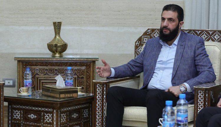 أحمد الشرع قائد الإدارة السورية الجديدة – إنترنت