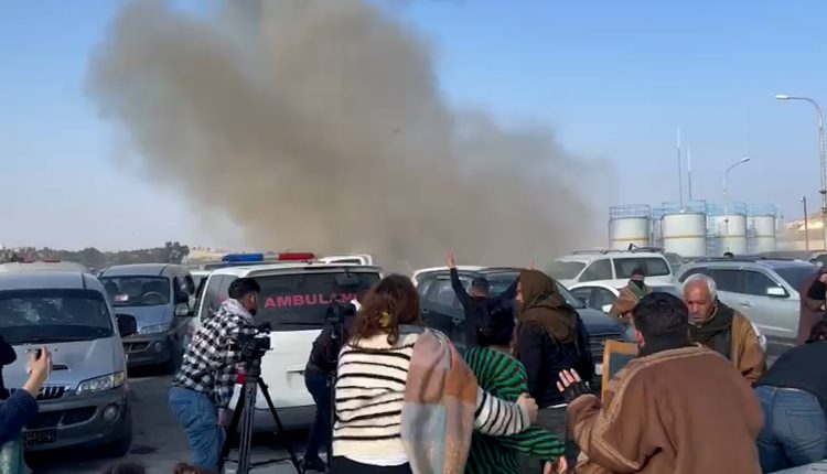 قصف تركي يستهدف قافلة مدنيين بمنطقة سد تشرين