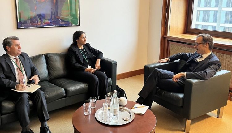 مدير منطقة الشرق الأوسط وشمال إفريقيا لدى الخارجية الألمانية والرئيسة المشاركة لدائرة العلاقات الخارجية بالإدارة الذاتية