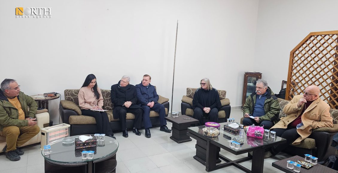 وفد بريطاني في مدينة القامشلي شمال شرقي سوريا – نورث برس