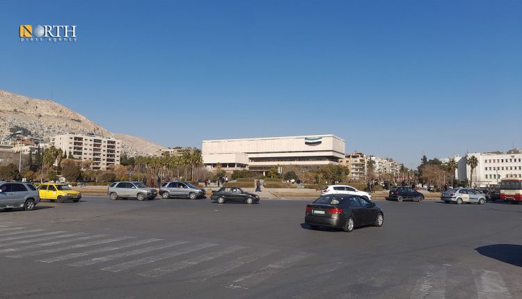 ساحة الأمويين وسط دمشق – نورث برس