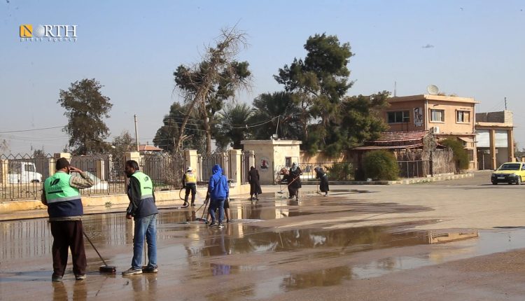 أعمال تأهيل لمطار دير الزور – نورث برس