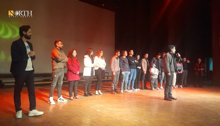 جانب من عرض فيلم " نقاب الروح" في السويداء- نورث برس