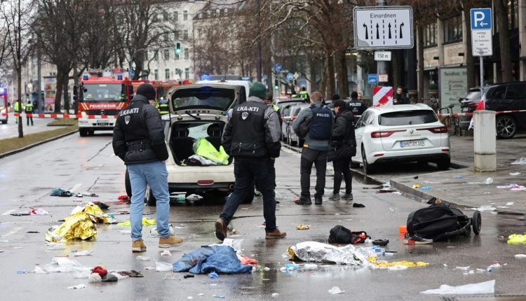 موقع حادثة الدهس في ميونخ الألمانية