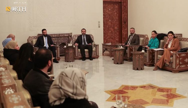 رئيس المرحلة الانتقالية في سوريا أحمد الشرع يلتقي ذوي ضحايا ومفقودين في دمشق – نورث برس