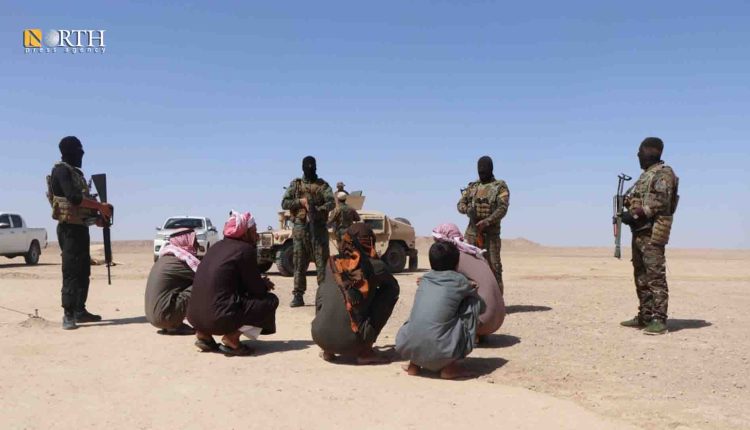 قسد تعتقل متهمين بالتعامل مع تنظيم "داعش" في دير الزور - نورث برس/ أرشيفية