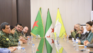 اجتماع يجمع مسؤولين وقياديين من قسد ومسد والإدارة الذاتية – موقع قسد