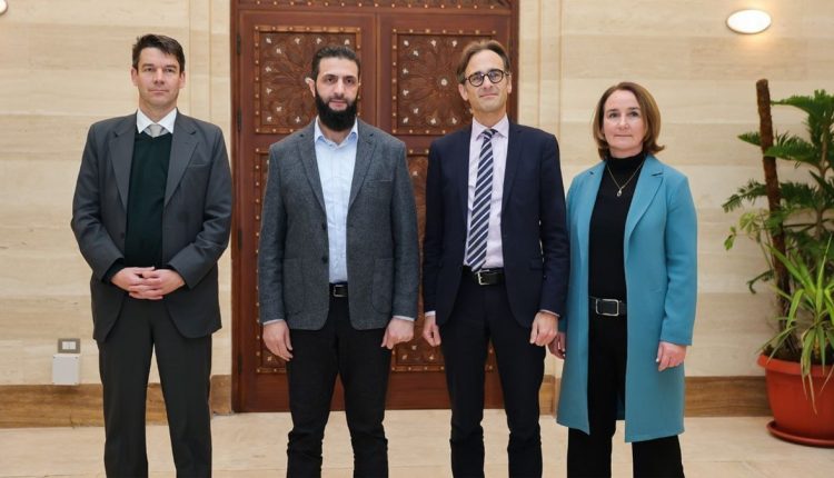 الرئيس السوري والمبعوث الألماني