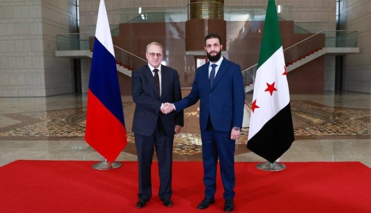 أحمد الشرع وميخائل بواغدانوف