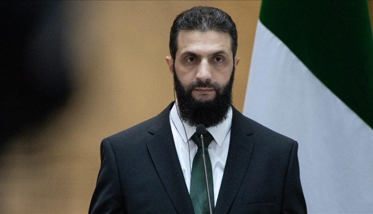 الرئيس السوري للمرحلة الانتقالية أحمد الشرع