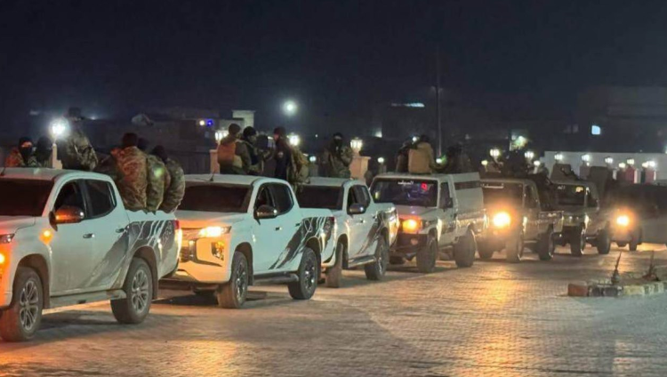 عناصر من الأمن العام السوري وقوات تابعة لوزارة الدفاع