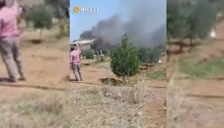 حرق منازل لعشيرة على يد أخرى جراء اقتتال بريف القامشلي الجنوبي – نورث برس