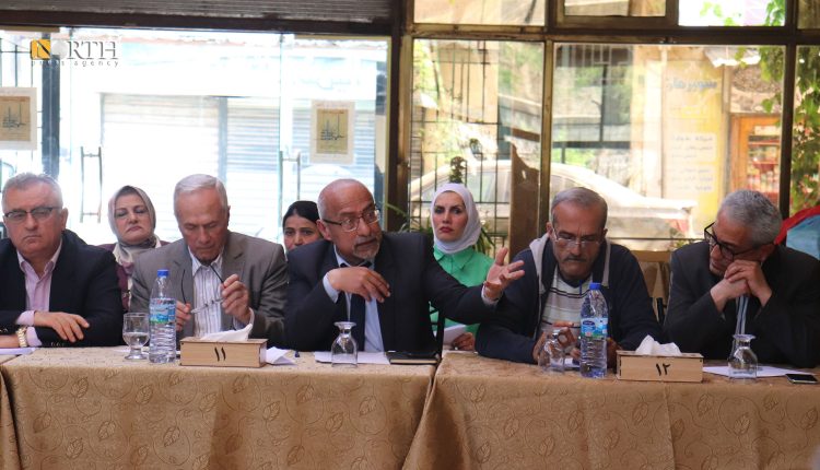 مشاركون يناقشون العدالة الانتقالية في ورشة نظمها "مسد" بحلب - نورث برس