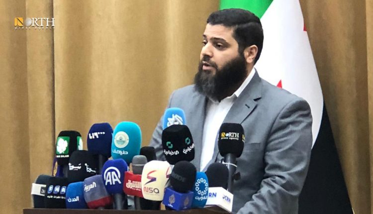 إعداد وتحرير: سعد اليازجي مؤتمر صحفي لمحافظ ريف دمشق عمار الشيخ – نورث برس