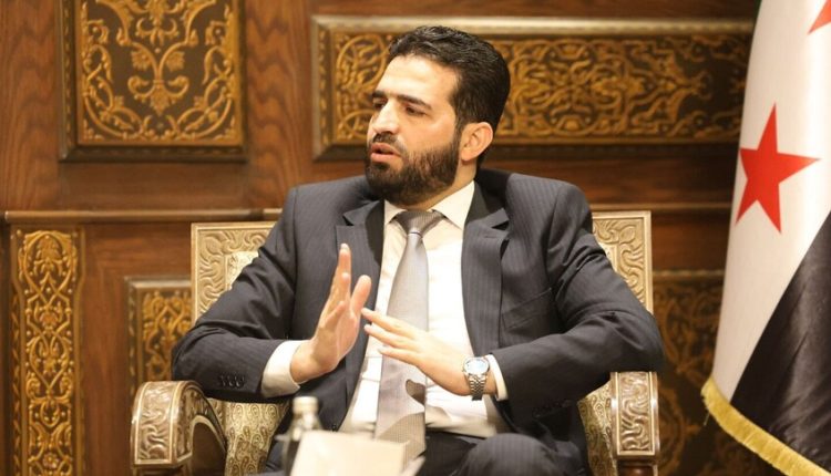 وزير الداخلية السوري أنس خطاب