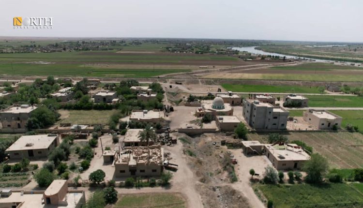 بلدة المجاودة بريف دير الزور الشرقي - نورث برس