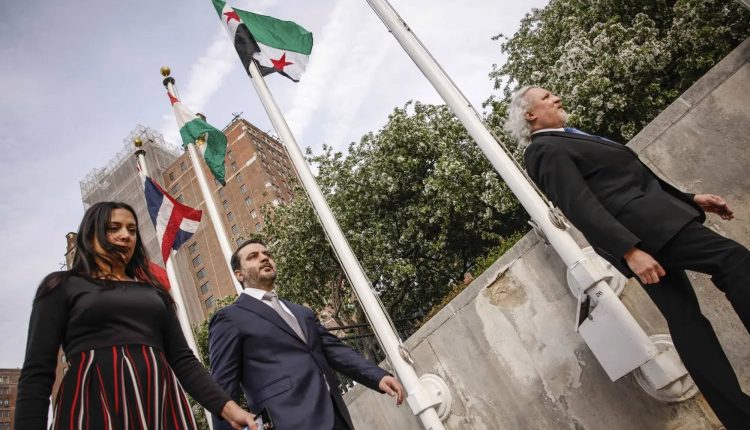 الشيباني أمام مقر الأمم المتحدة