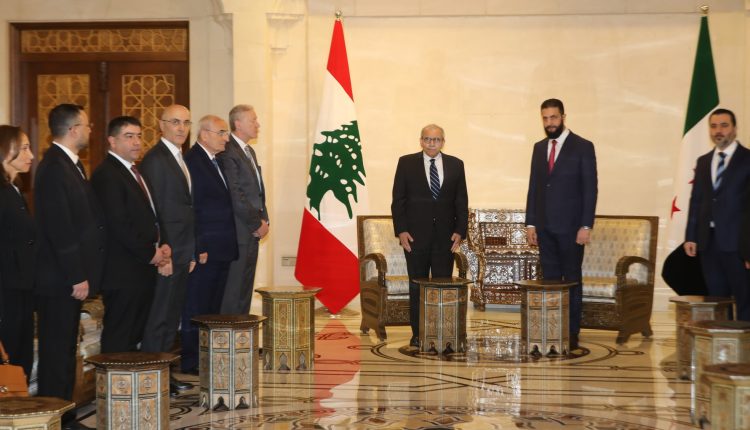 رئيس الحكومة اللبنانية يتحدث عن أهم الملفات التي نوقشت مع الرئيس الشرع