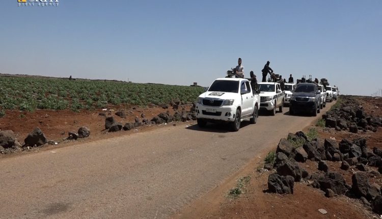 حملة للأمن العام في منطقة اللجاة بريف درعا – نورث برس