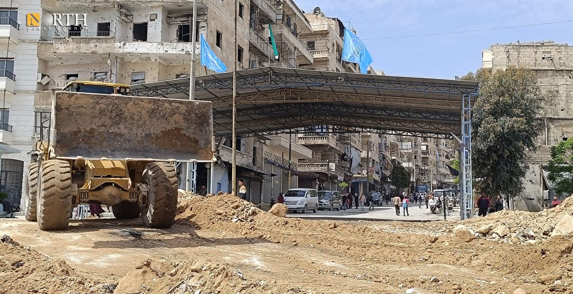 لجان التنسيق للحكومة السورية ومجلس الأحياء الكردية بحلب تبدأ بإزالة السواتر الترابية - نورث برس