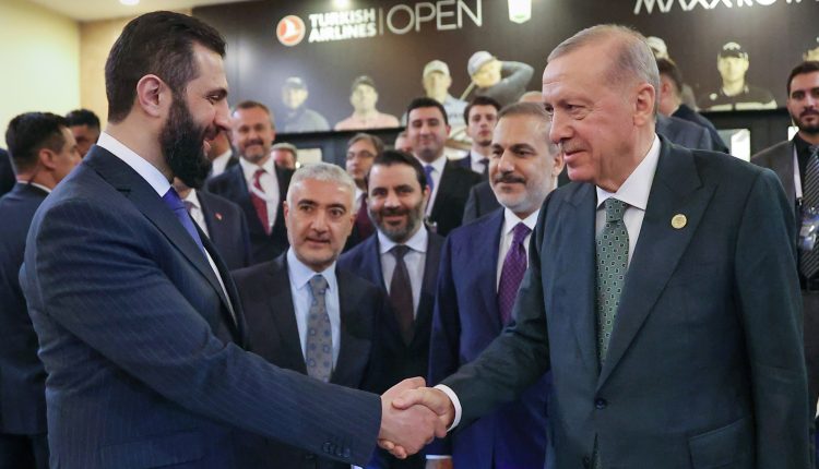 لقاء الشرع بأردوغان على هامش منتدى أنطاليا الدبلوماسي