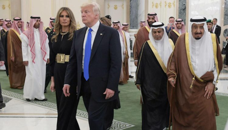 زيارة سابقة للرئيس الأميركي دونالد ترامب إلى السعودية
