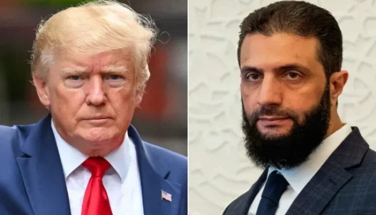 الرئيس الأميركي دونالد ترامب ونظيره السوري أحمد الشرع