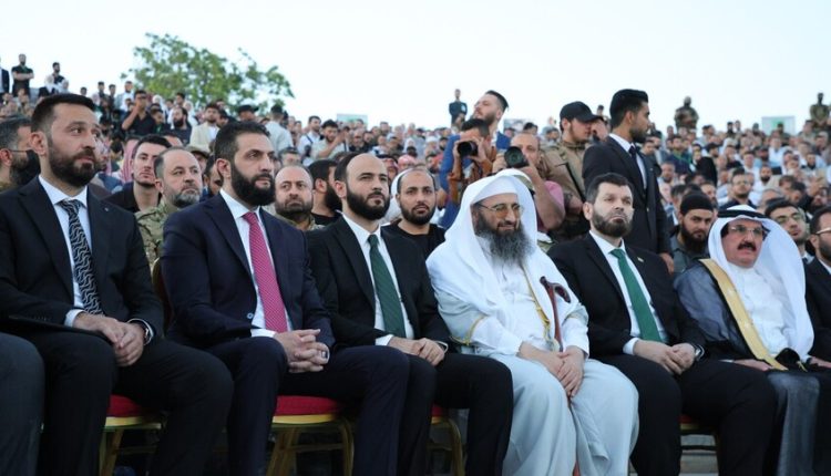 الرئيس السوري أحمد الشرع يشارك بفعالية في حلب