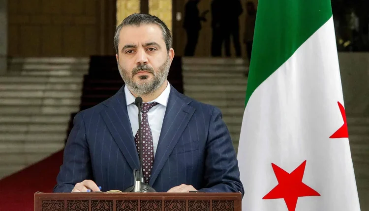 وزير الخارجية السوري أسعد الشيباني