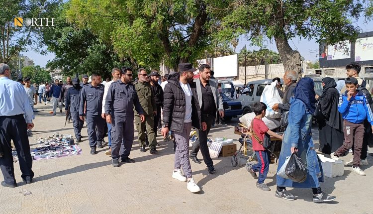 جولة لمسؤولين في مجلس مدينة حلب بأسواق المدينة - نورث برس