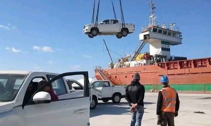 وصول دفعة جديدة من سيارات الإدخال إلى ميناء طرطوس