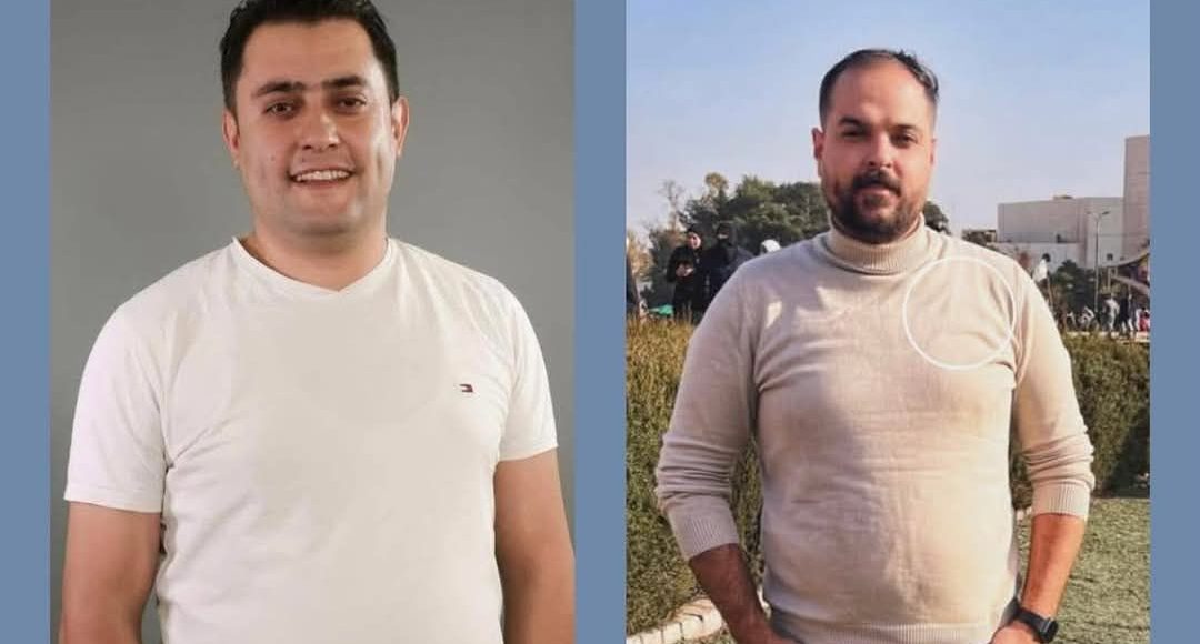 الصحفي أكرم صالح والمصور جودي علي – تواصل