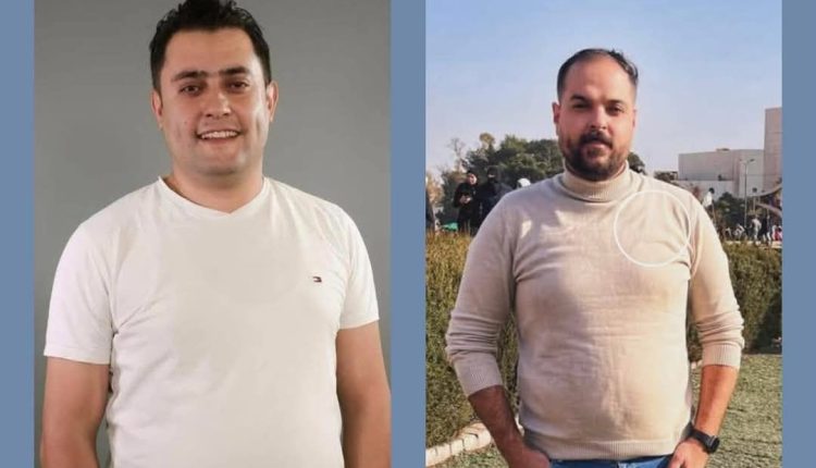 الصحفي أكرم صالح والمصور جودي علي – تواصل