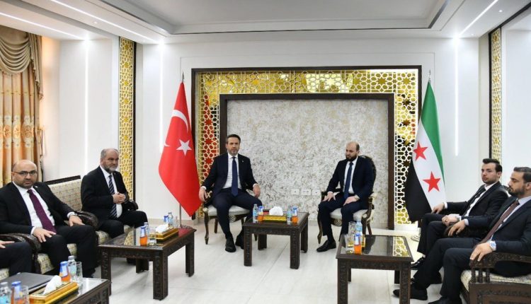 اجتماع وزير الطاقة السوري ونظيره التركي