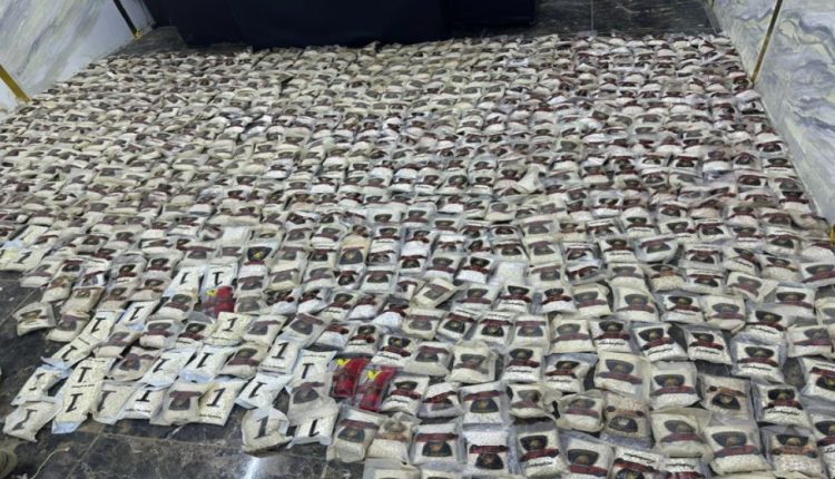 المواد مخدرة ضبطتها السلطات الأردنية على حدودها مع سوريا - قناة المملكة الأردنية