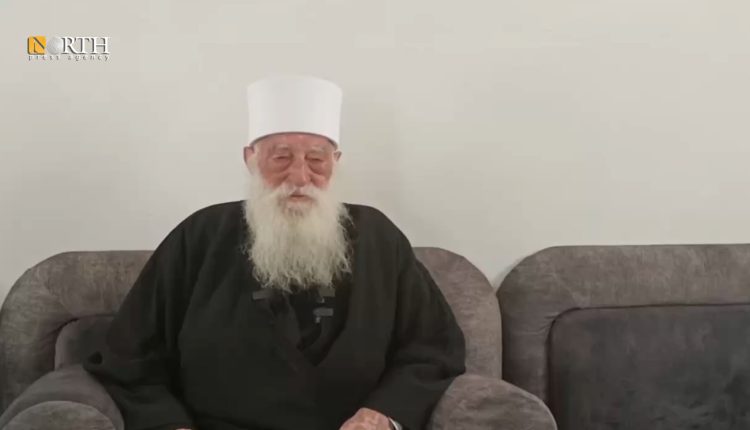حمود الحناوي شيخ عقل طائفة المسلمين الموحدين الدروز - نورث برس