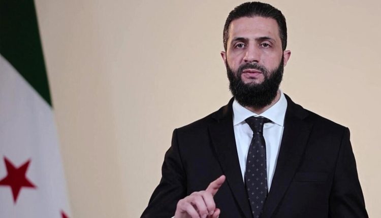 رئيس المرحلة الانتقالية في سوريا أحمد الشرع