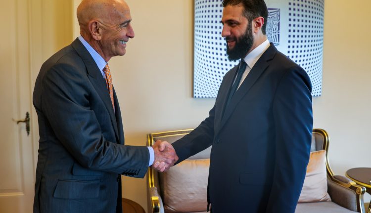 لقاء الشرع والمبعوث الأميركي الخاص إلى سوريا