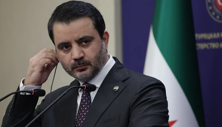 وزير الخارجية السوري أسعد الشيباني