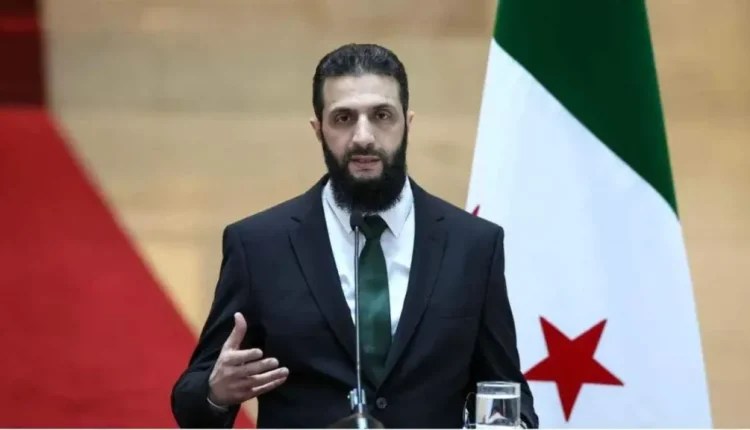 الرئيس السوري أحمد الشرع