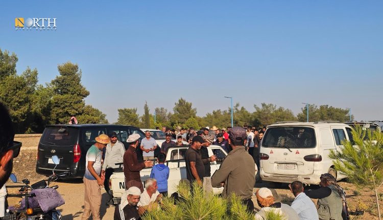 صيادو أسماك عند سد مزكفت بريف القامشلي – نورث برس