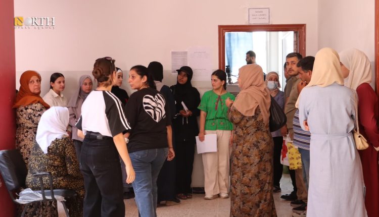 تسجيل الطلاب المرحلة الإعدادية في مدينة القامشلي – نورث برس