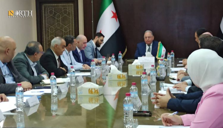 اجتماع اللجنة الاستشارية بمشاركة وزير المالية لإعداد نظام ضريبي جديد - نورث برس
