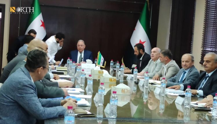 اجتماع اللجنة الاستشارية بمشاركة وزير المالية لإعداد نظام ضريبي جديد – نورث برس