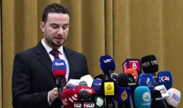 المتحدث باسم وزارة الداخلية السورية نور الدين البابا