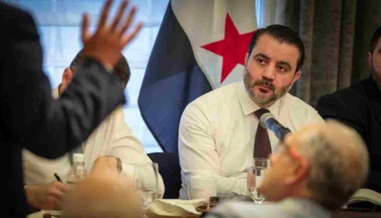 وزير الخارجية السوري أسعد الشيباني خلال أحد الاجتماعات